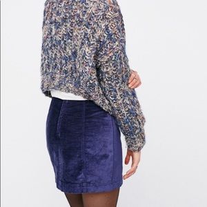 Free People Velvet Mini